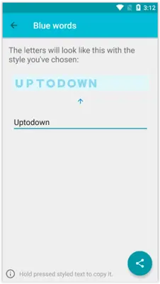 BlueWords android App screenshot 2